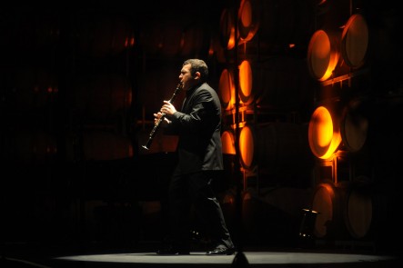 A photo of Narek Arutyunian taken at the Huntington Estate Music Festival, Mudgee. Photo by Amber Hooper.