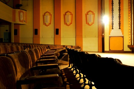 A photo inside the Mudgee Regent Theatre. Photo by Amber Hooper.